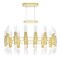 Cwi Lighting Croissant 28 Light Chandelier With Satin Gold Finish 1269P39-28-602-O - alternate 1